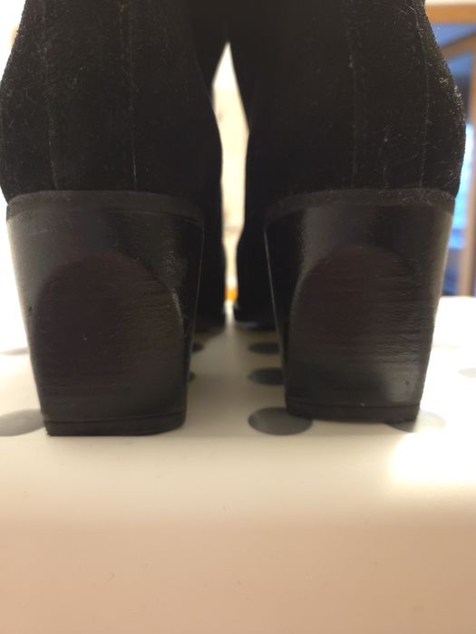Cizme scurte piele intoarsa 39