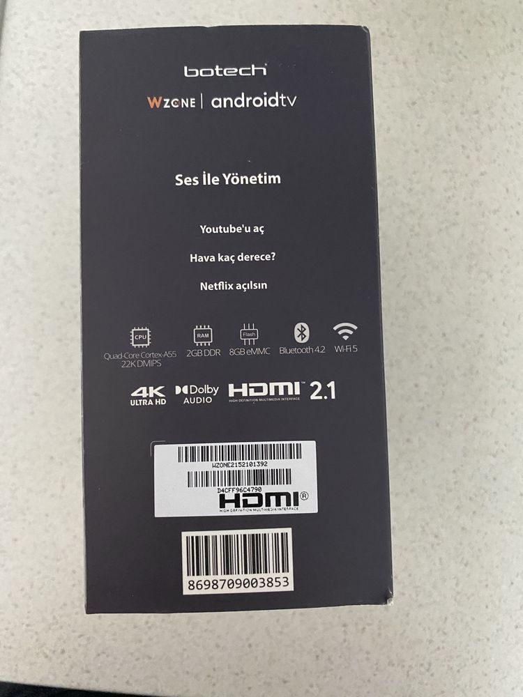Tv box botech w zone
