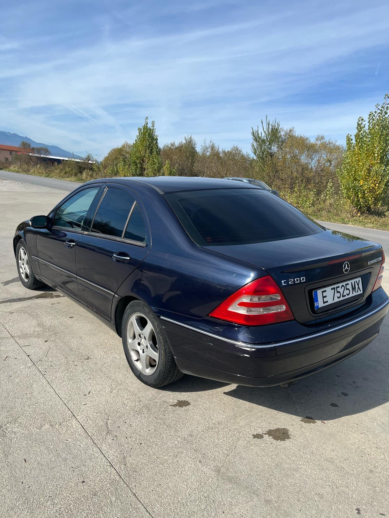 Mercedes C200 бензин/газ