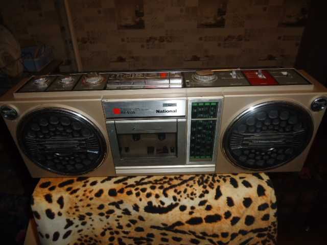 Японские магнитолы National и Sharp