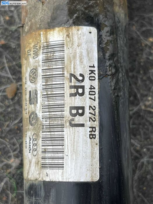 Planetara Dreapta Cutie Manuala 6 Trepte Audi A3 8P 1.8 TFSI CDAA 2004 - 2013 Cod 1K0407272RB [C3790]