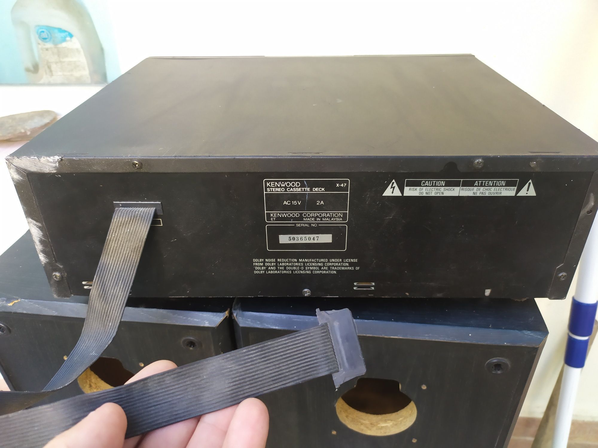 Двукасетъчен дек Kenwood