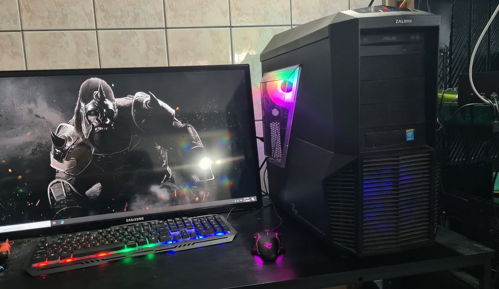 Unitate PC i5 4690K video 4GB RX 570 16GB RAM SSD