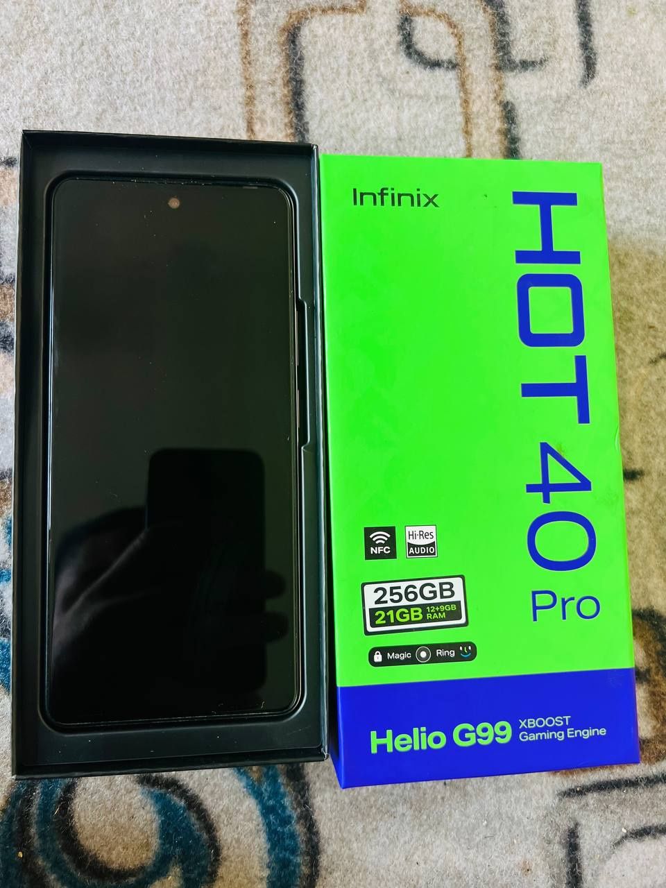 INFINIX HOT 40 PRO  kafolati Bilan!