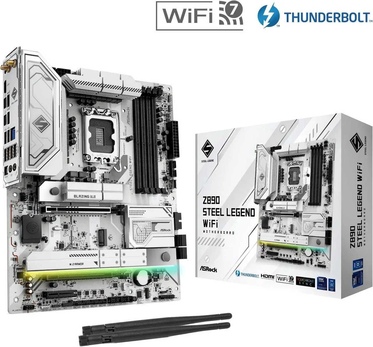 Материнская плата ASRock Z890 Steel Legend WiFi LGA 1851