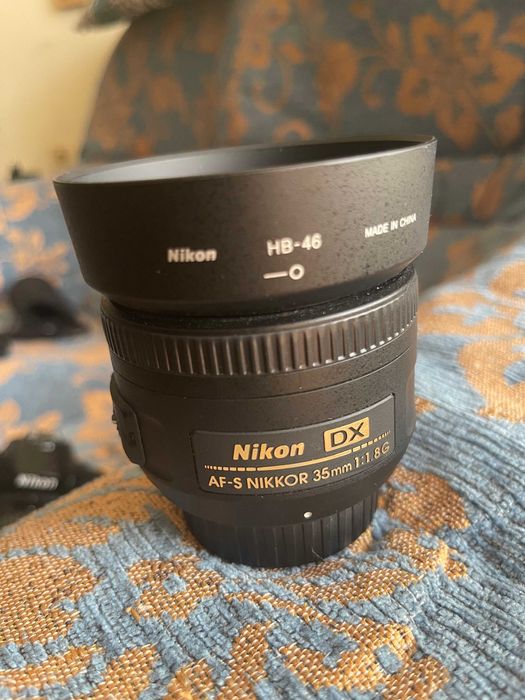 Nikon D5500 с 18-55mm и 35mm 1:1.8G