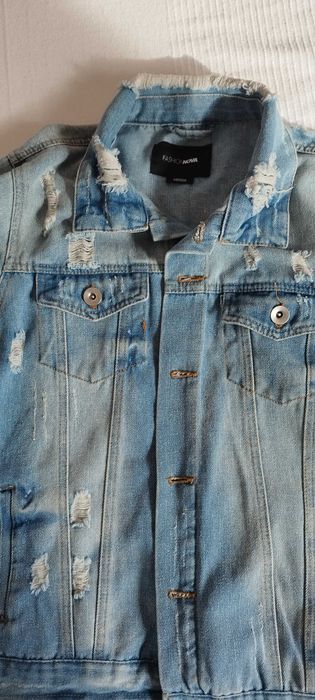 Дамско дънково яке М