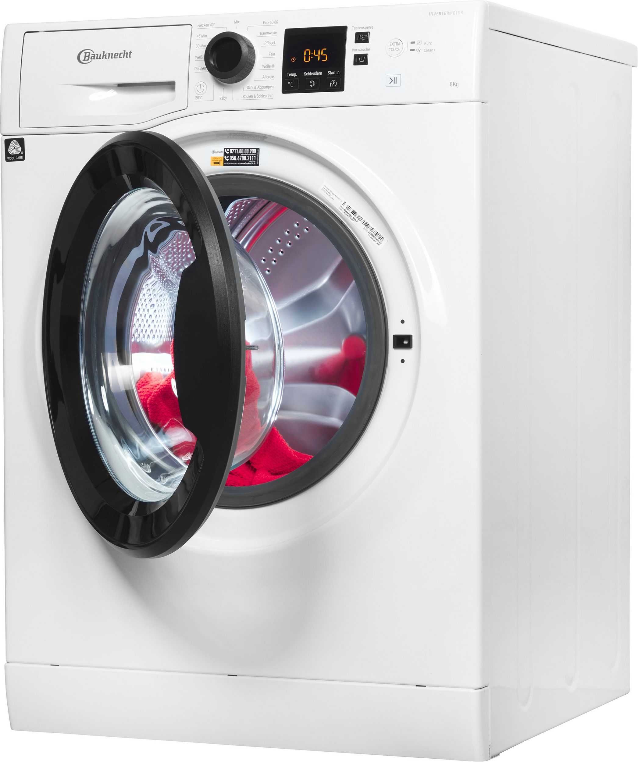 Пералня предно зареждане BAUKNECHT Super Eco 845 A