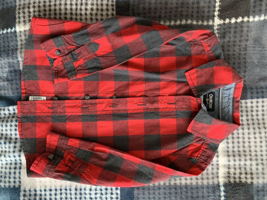 Рубашки детские с длинным рукавом