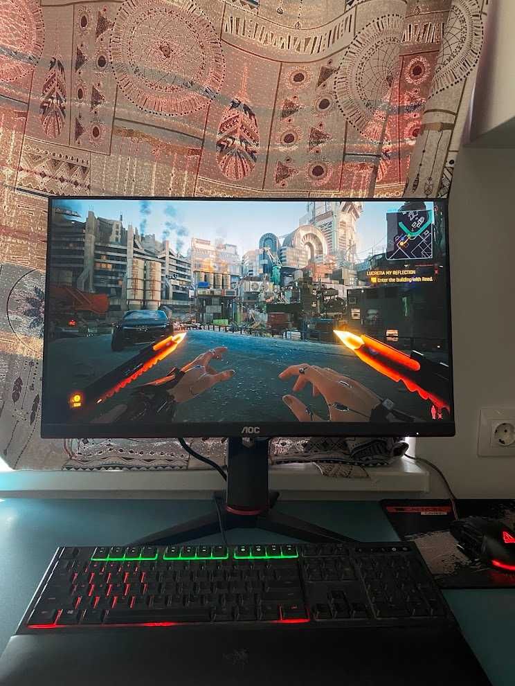 Монитор AOC 24G2U – 24", 1080p, 144Hz, 1ms