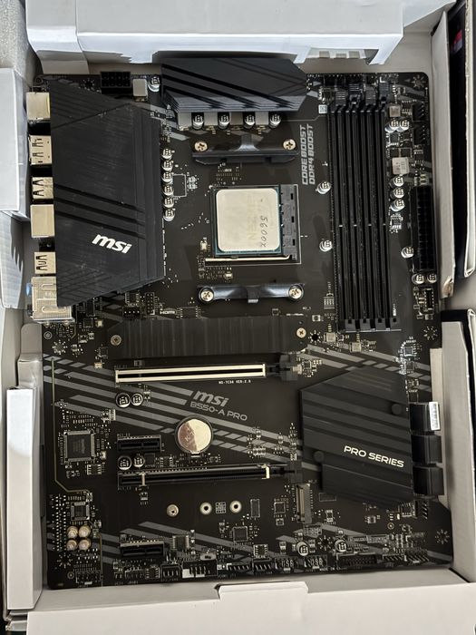 Материнская плата Msi b550 pro