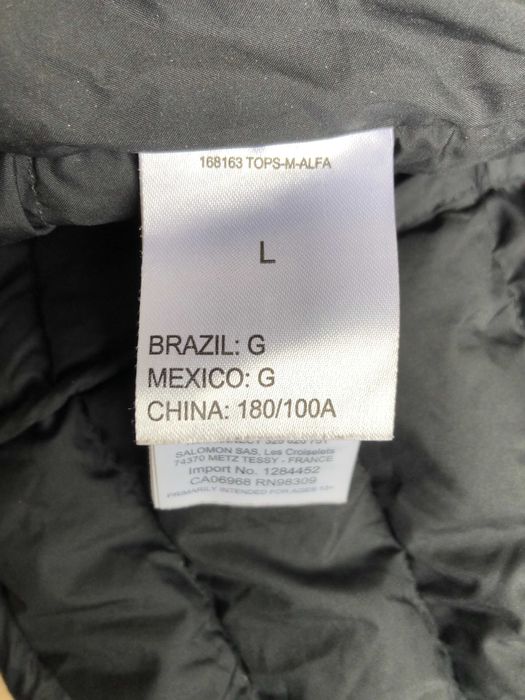 Salomon пухено яке L