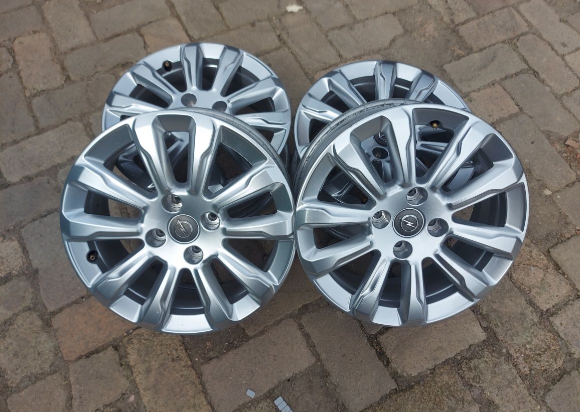 Set 4buc jante originale GM de aliaj Opel R16 - 6.5Jx16 ET32 4x108