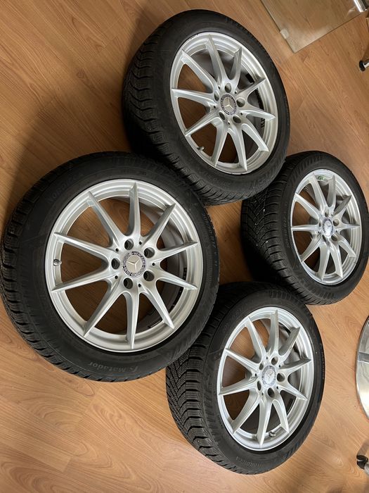 Set jante iarna A class W176 Matador 205 50 17 XL+Senzori