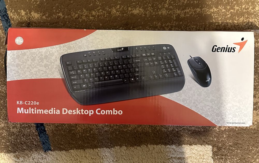 Клавиатура KB-C220e Multimedia Desktop Combo