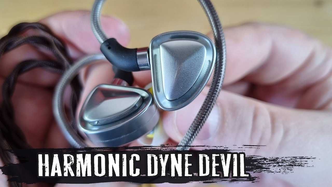 Casti IEMs In-Ear HarmonicDyne Devil, Dual Dynamic Driver