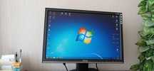 Перфектния монитор ASUS VW 195 NL - 19.5 инча .
