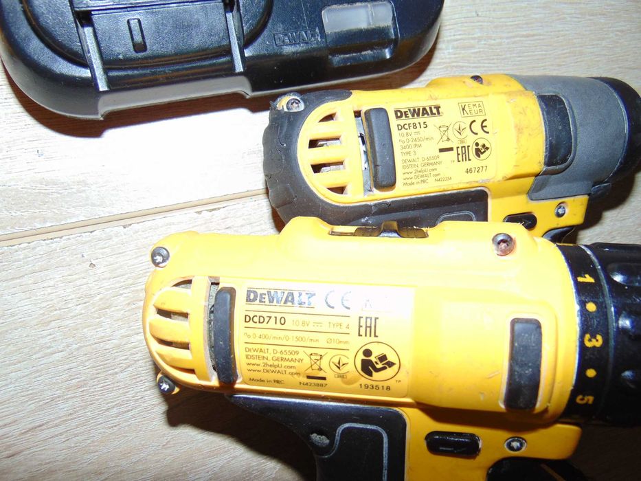 Dewalt set filetante 12v
