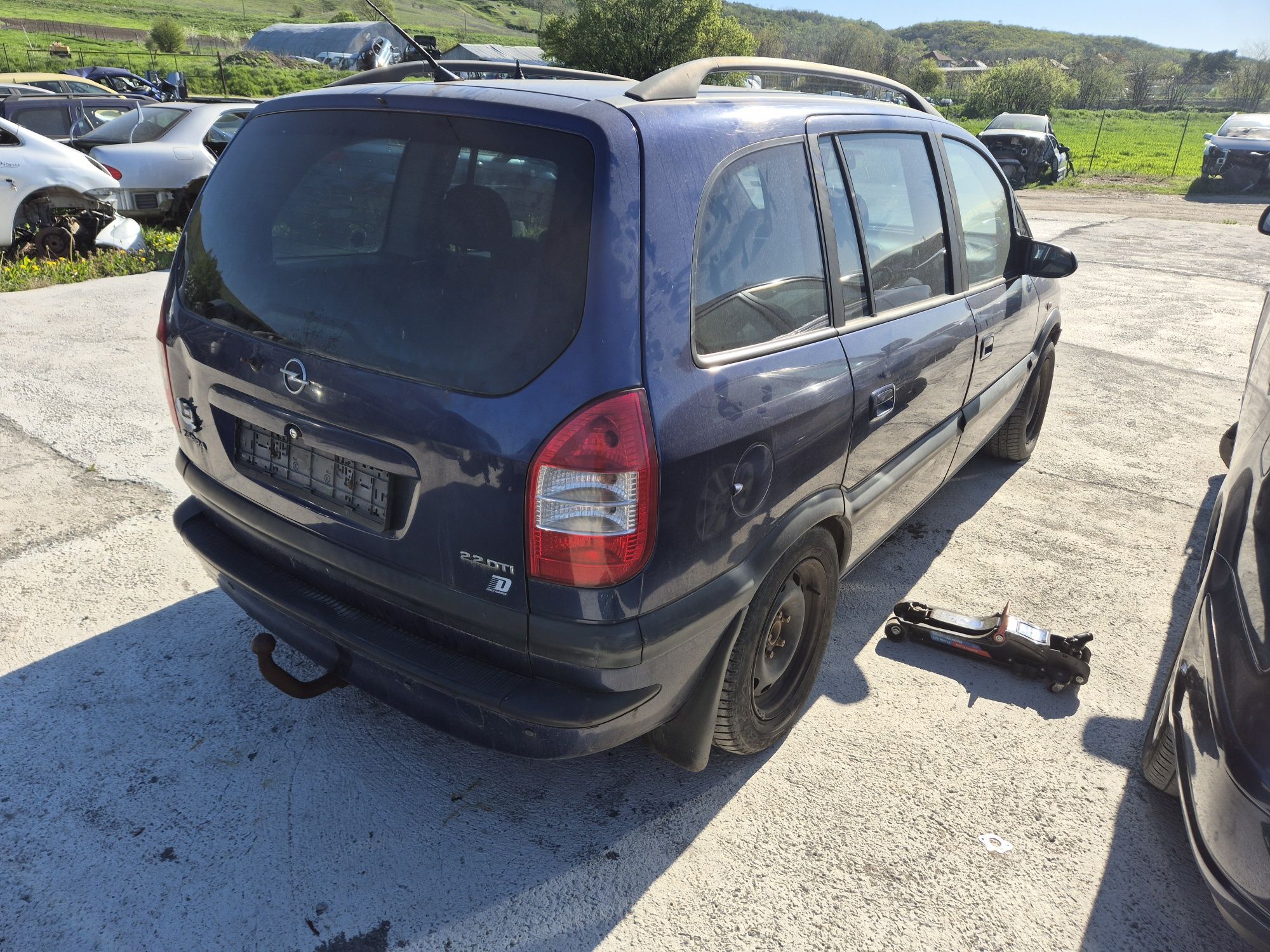 Опел Зафира 2.2,ДТИ,125,К.С, дизел на части. Opel Zafira.