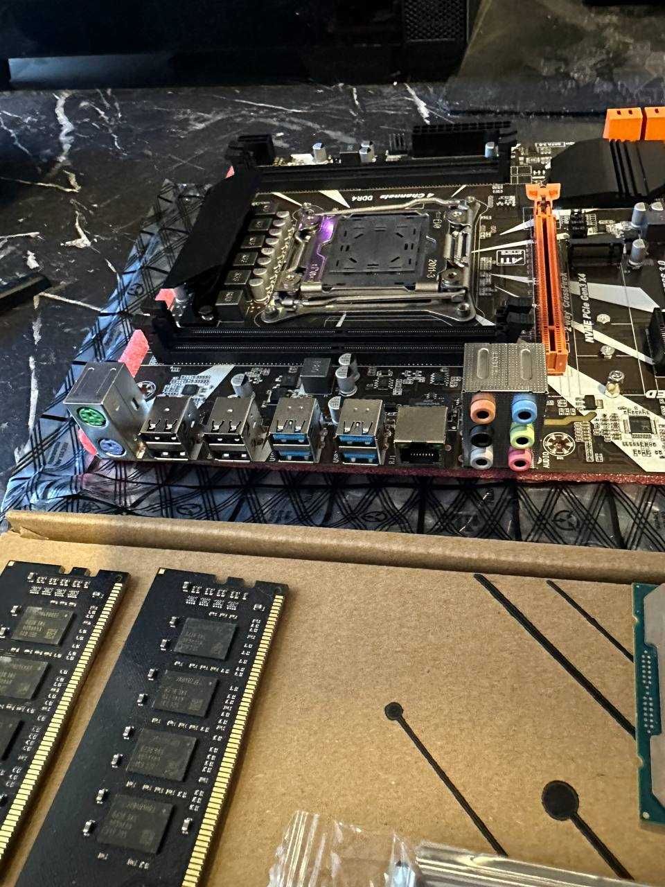 Новый комплект X99 + 2650v4 + 16gb DDR4