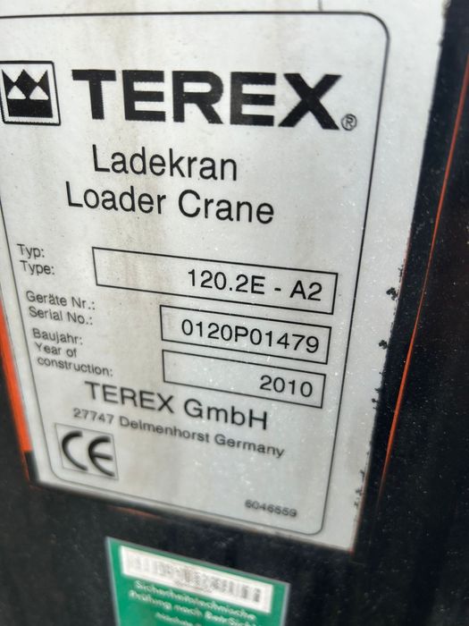Macara camion Terex 120.2E Atlas