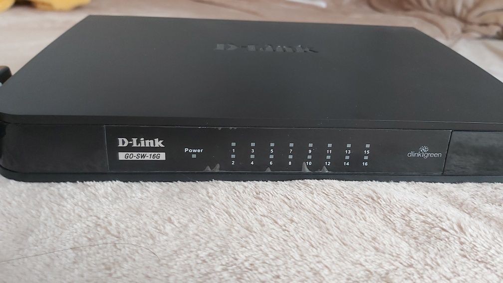 Switch D-Link 16 porturi gigabit GO-SW-16G
