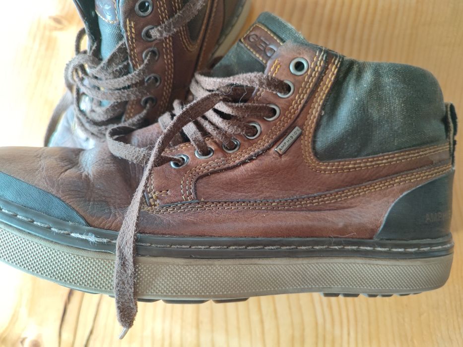 Мъжки  водоустойчиви боти до глезена Geox Amphibiox Respira обувки 40