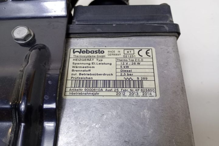 Webasto Incalzitor apa 9000610A Mazda 6 GG