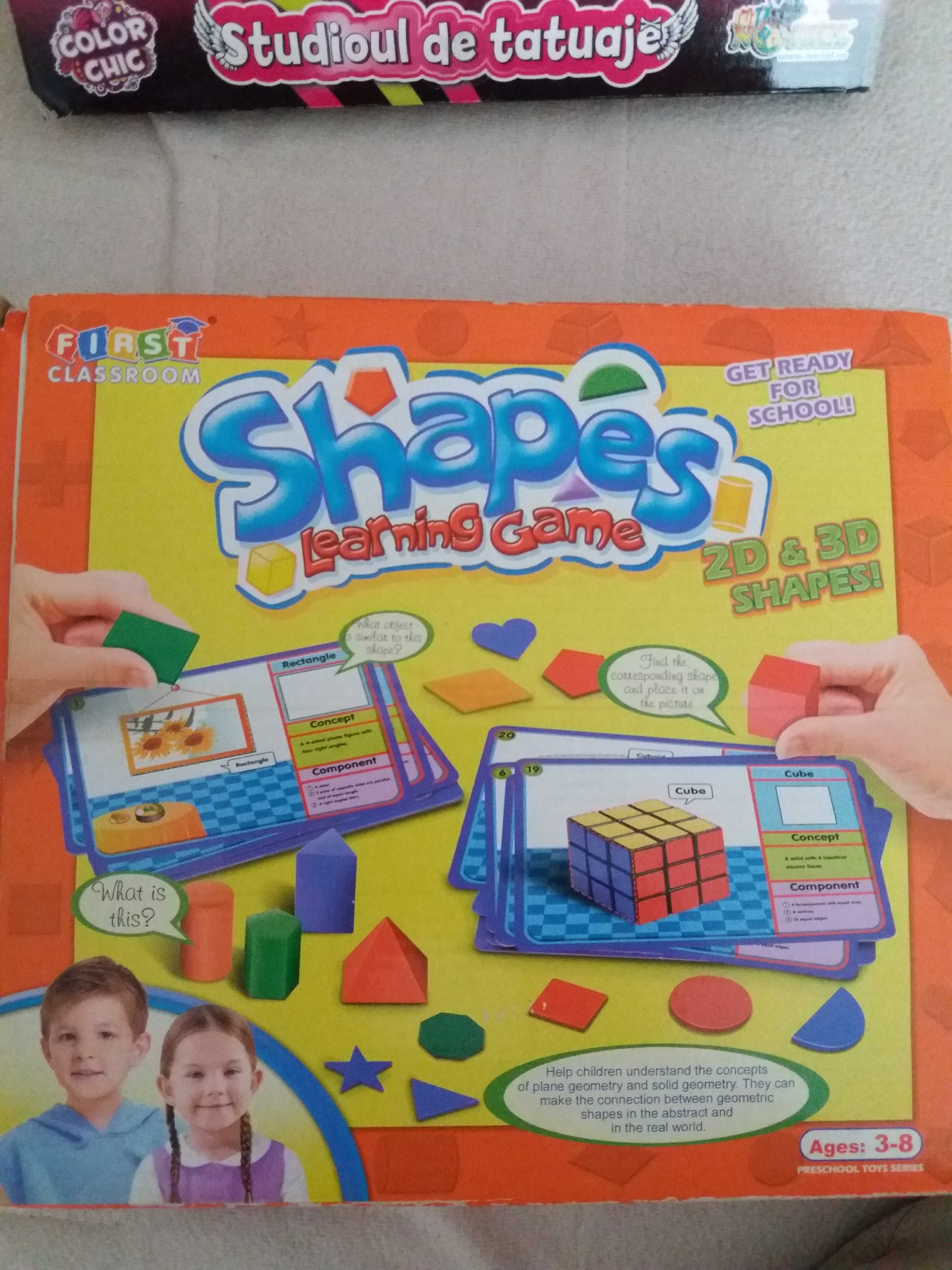 Shapes - Learning Game - Forme geometrice