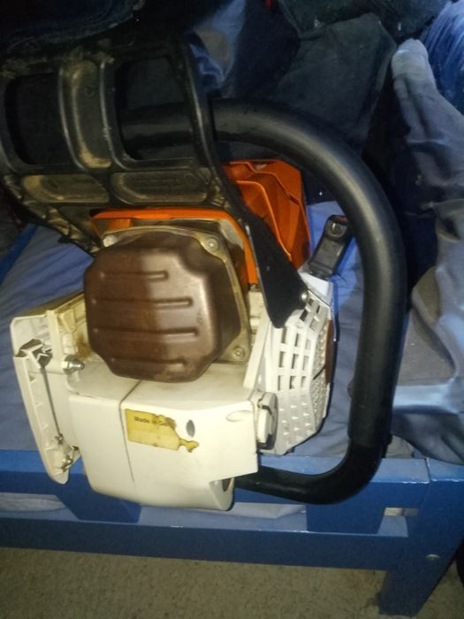 Stihl ms 881 Magnum cu lamă și lanț de 1.05m. Gater, lamă și lanț 1,5m