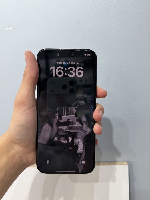 Iphone 16 pro max sim 256 black 100%