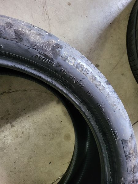 315/35/22  Continental 2бр RunFlat