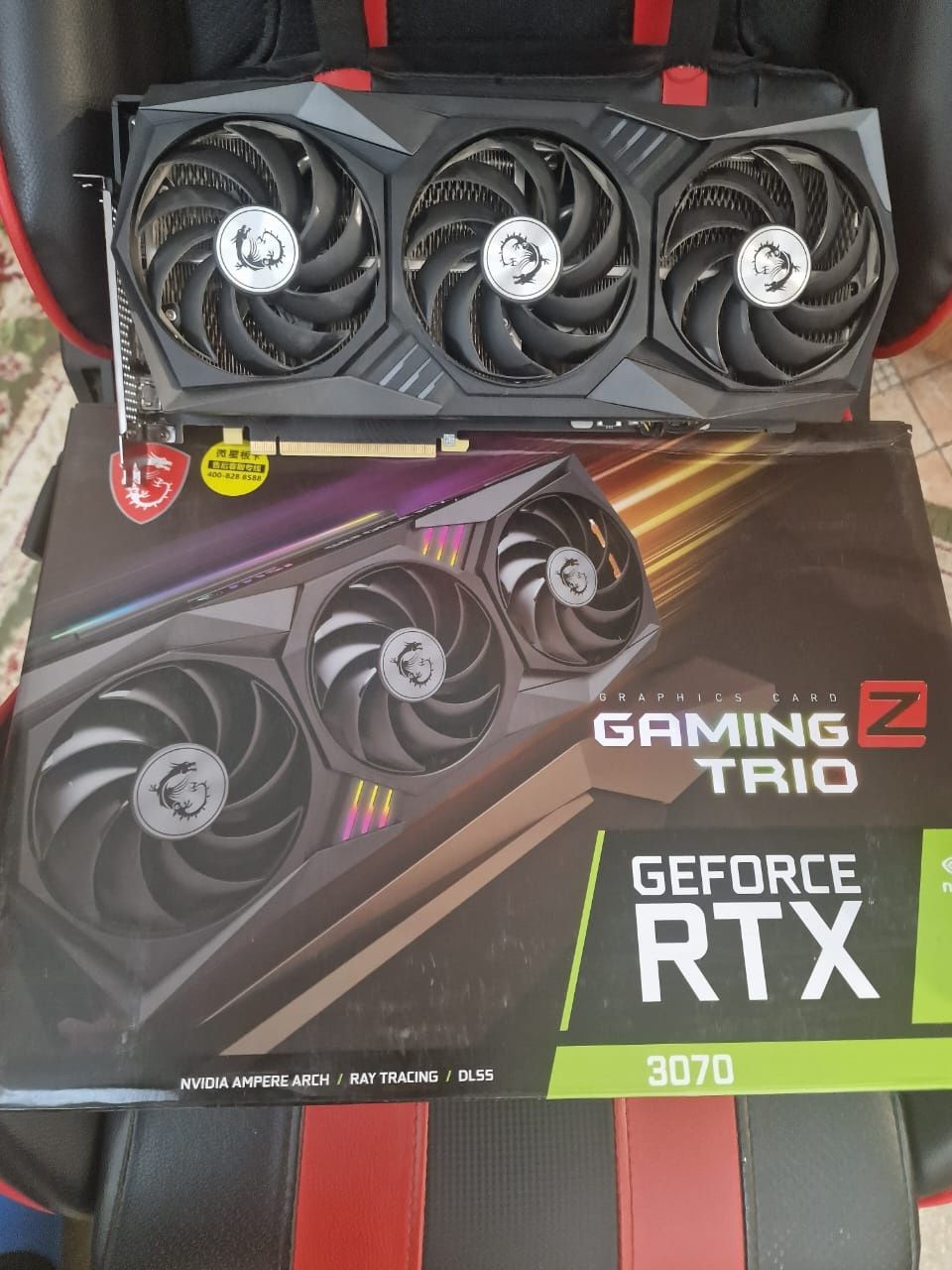 Продам видеокарту RTX 3070