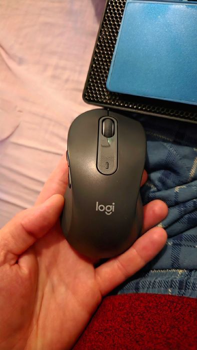 Mouse Logitech M650 Large, Silent, Graphite factura + garantie Altex