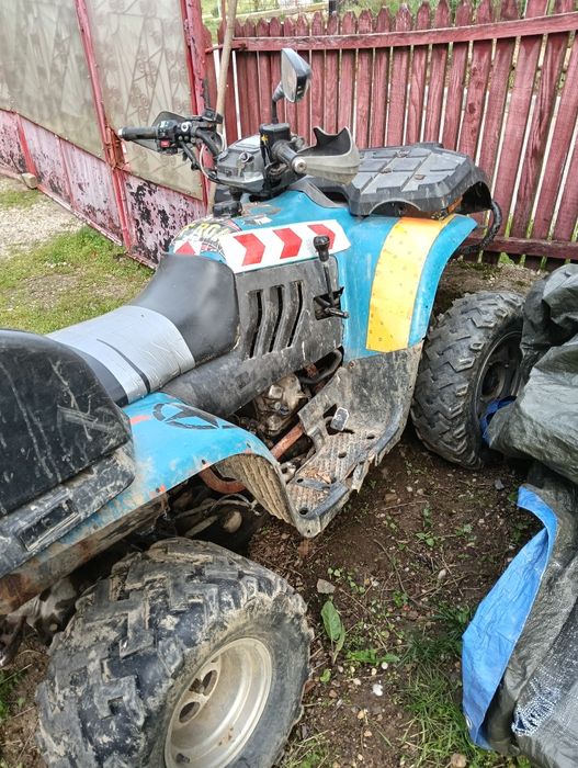 ATV Linhai cu defecțiuni