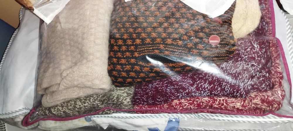 ръчно плетени жилетки и терлици, жилетка с 30 % вълна