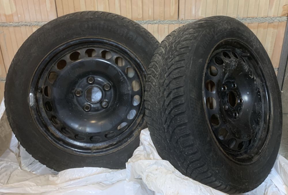 Anvelope 205/55/16 iarna cu jante VW