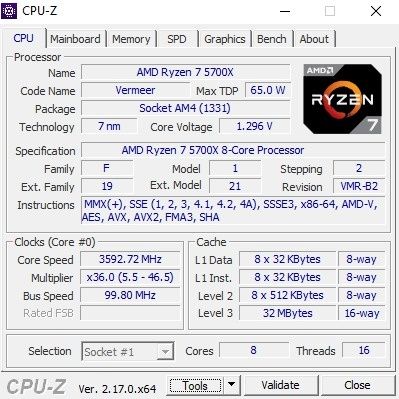 Pc gaming rtx 3060TI, Ryzen 7 5700x