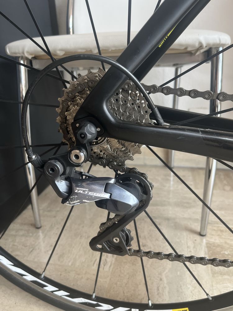Bicicleta cursiera "White" marimea M - Shimano Ultegra
