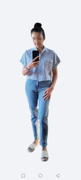 Рубашка в полоску