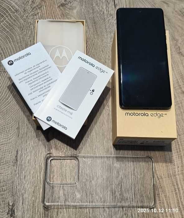 Telefon Motorola Edge 40 5G 256GB 6,55" OLED 144Hz Android 15, ca nou!