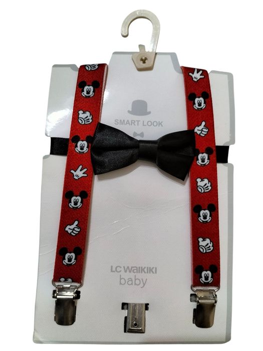 Подтяжки детские + бабочка комплект