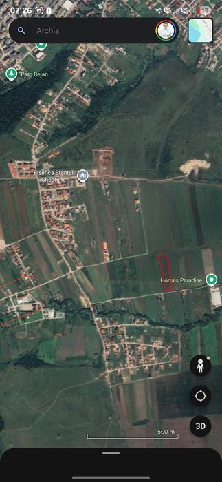 Teren 7400 Deva Noua zona constructii (zona propusa intravilan)