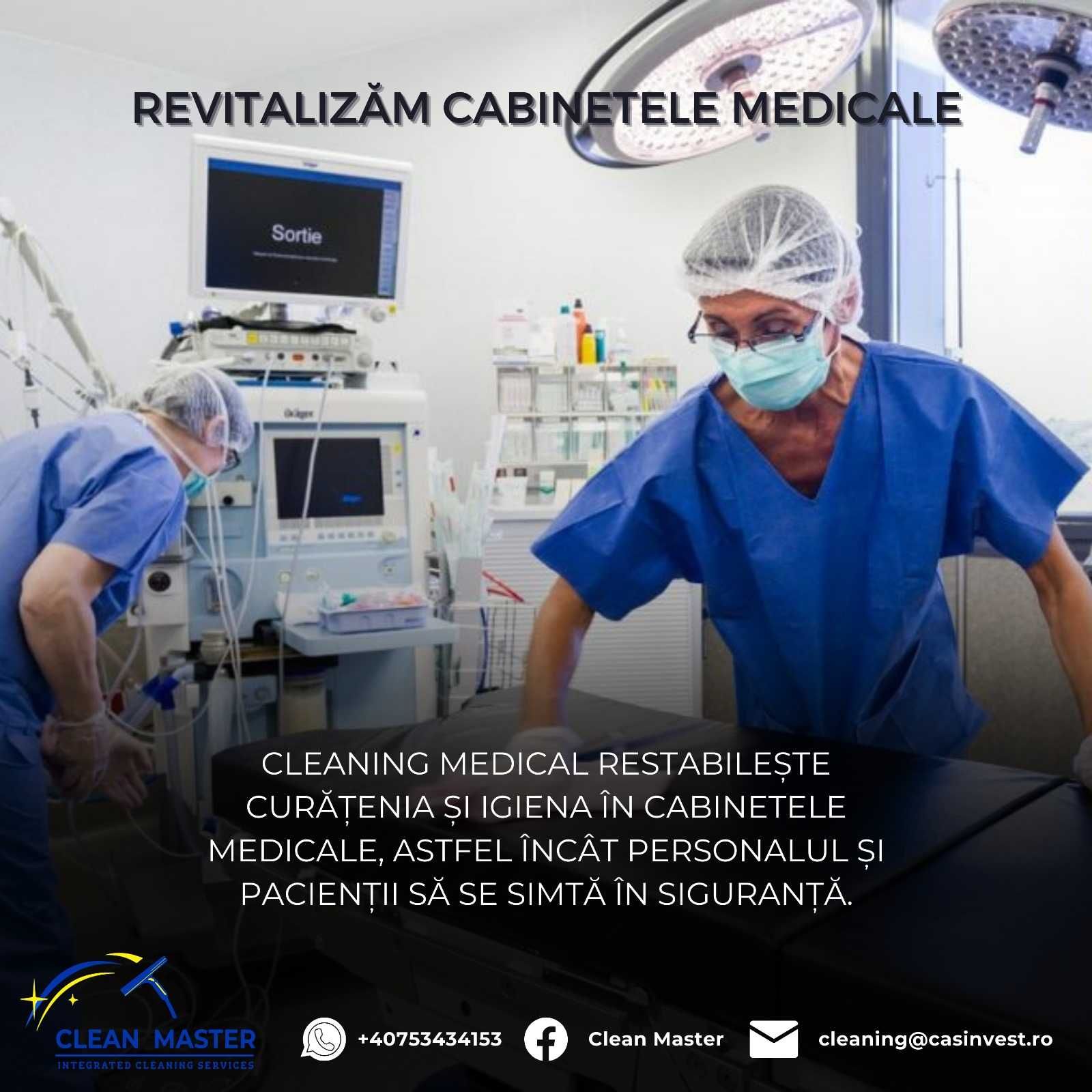 Curatenie profesionala / NOU, Cleaning Medical !!!