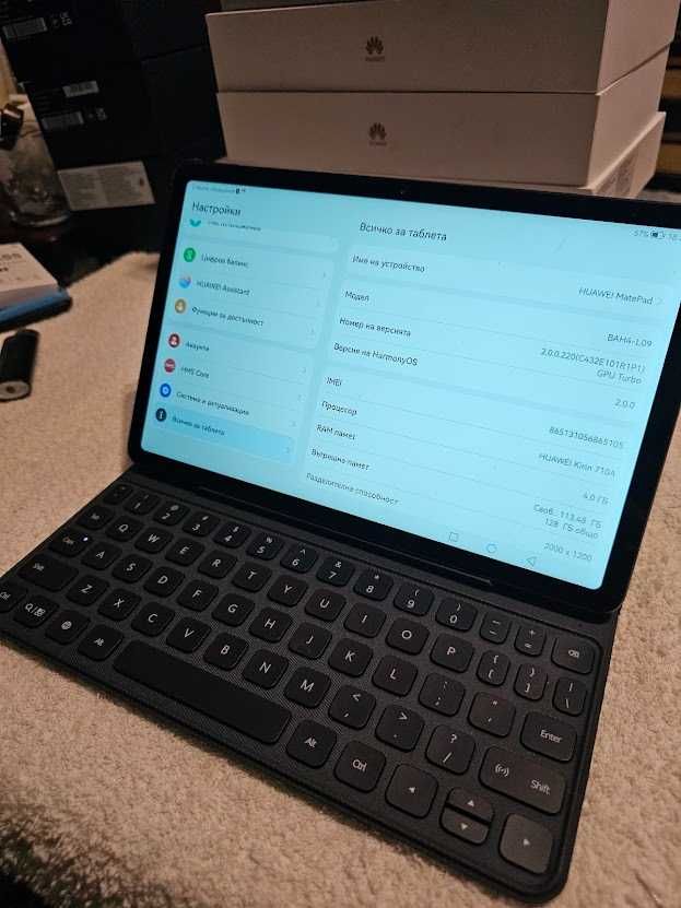 Таблет Huawei MATEPAD 10.4 2023 LTE 4G Нов
