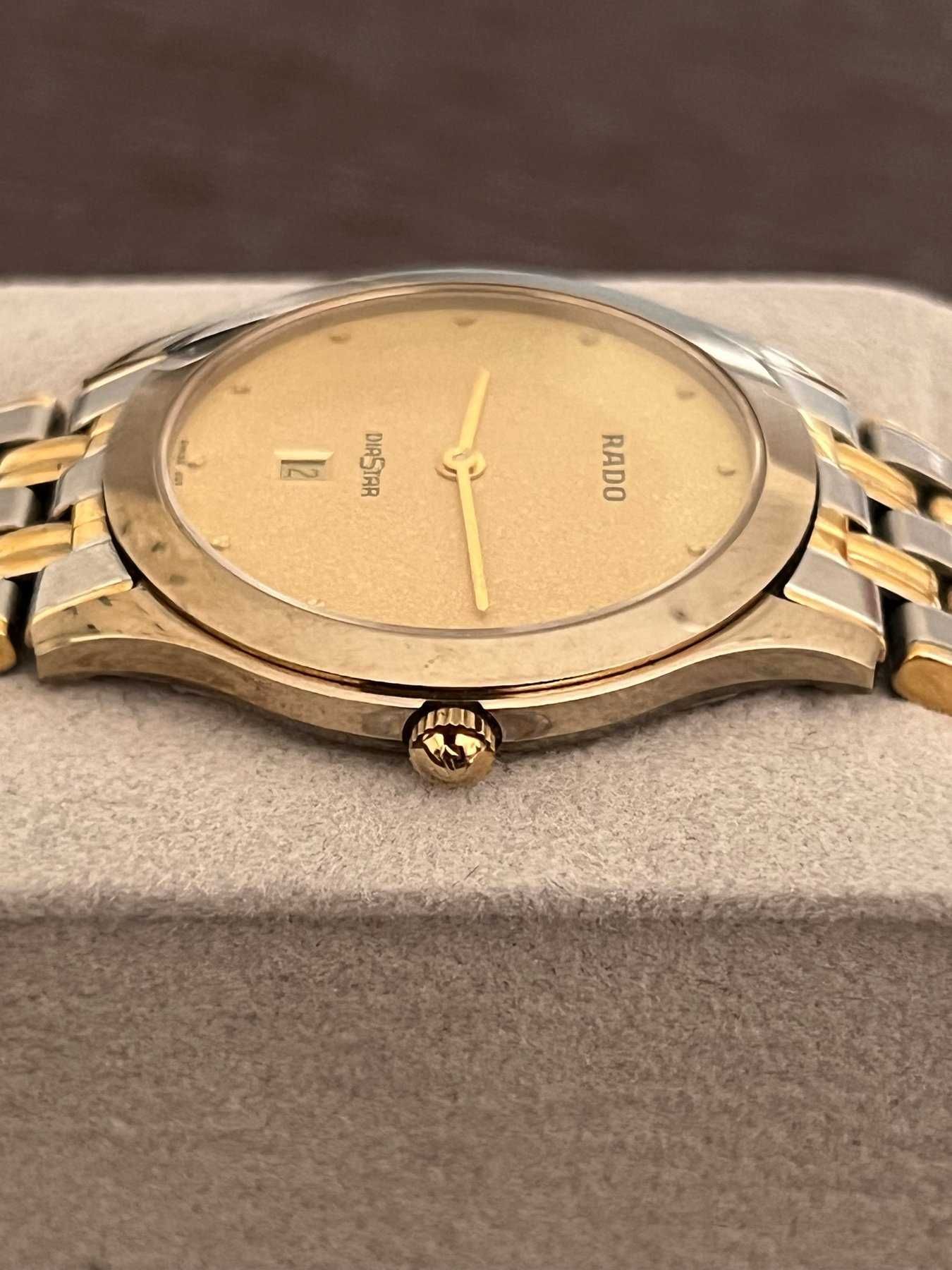 Rado DiaStar златен цвят каса и циферблат - БАРТЕР