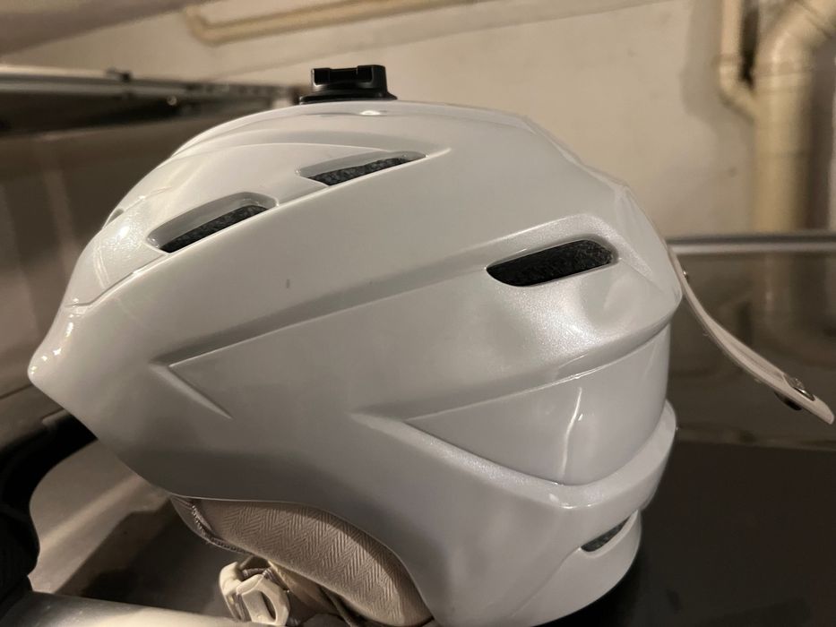 Ски Каска бяла дамска