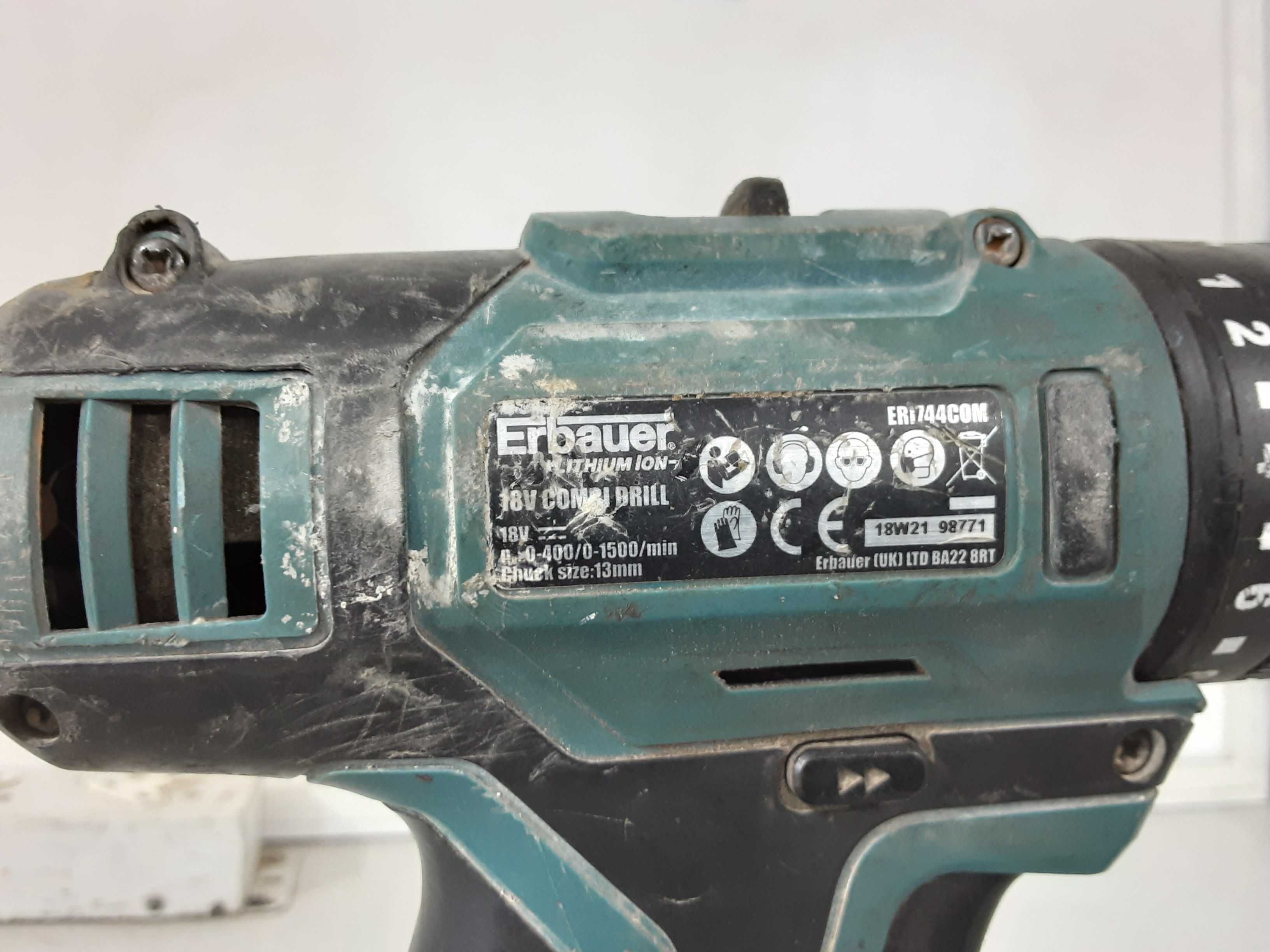 Винтоверт и импактор - Erbauer 18 V li ion