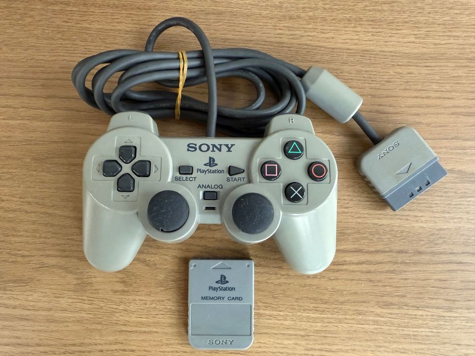 Controllere classic Gri  Sony PlayStation Dualshock, Analog