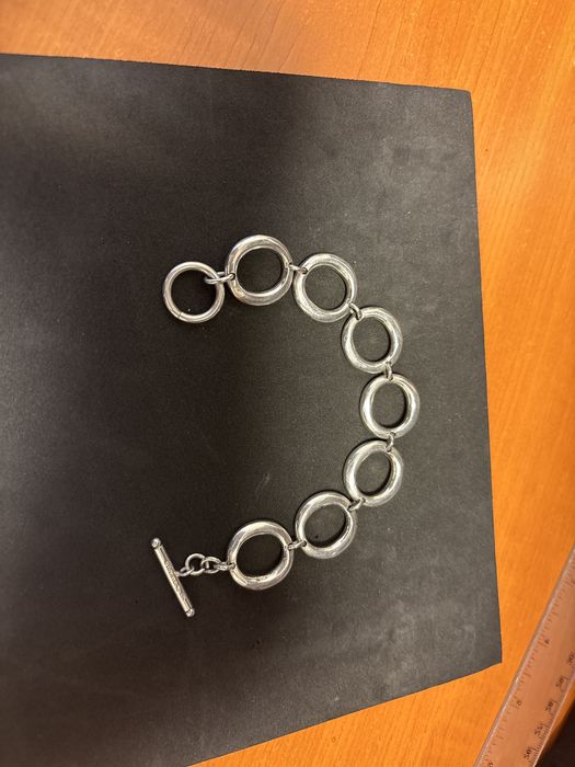 Bratara si lant set argint